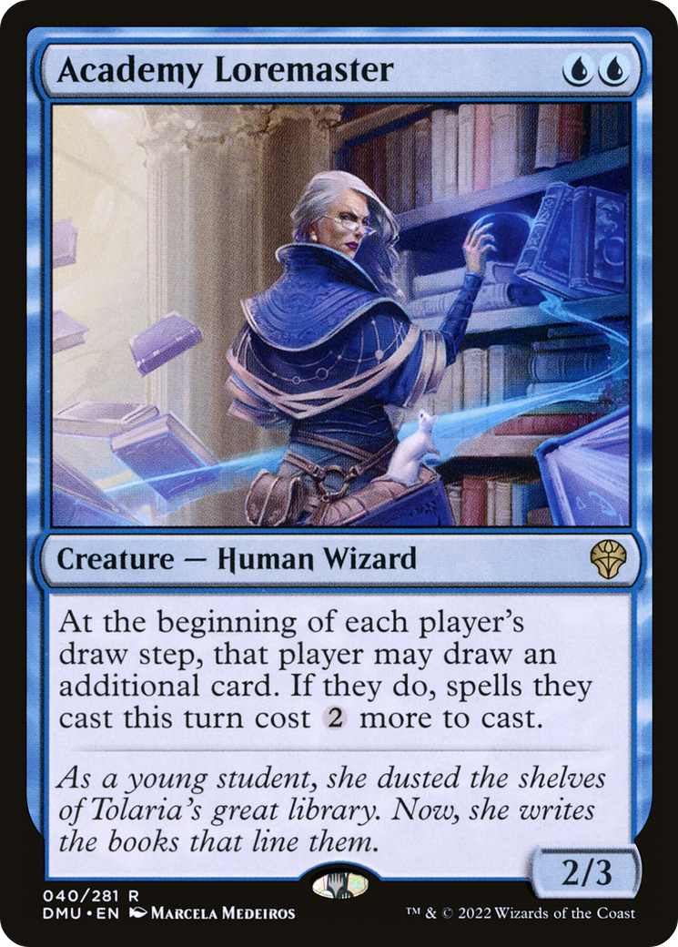 Academy Loremaster (040) Foil - Dominaria United