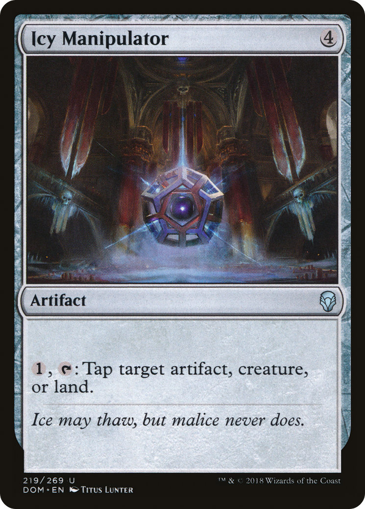 Icy Manipulator (219) Foil - Dominaria