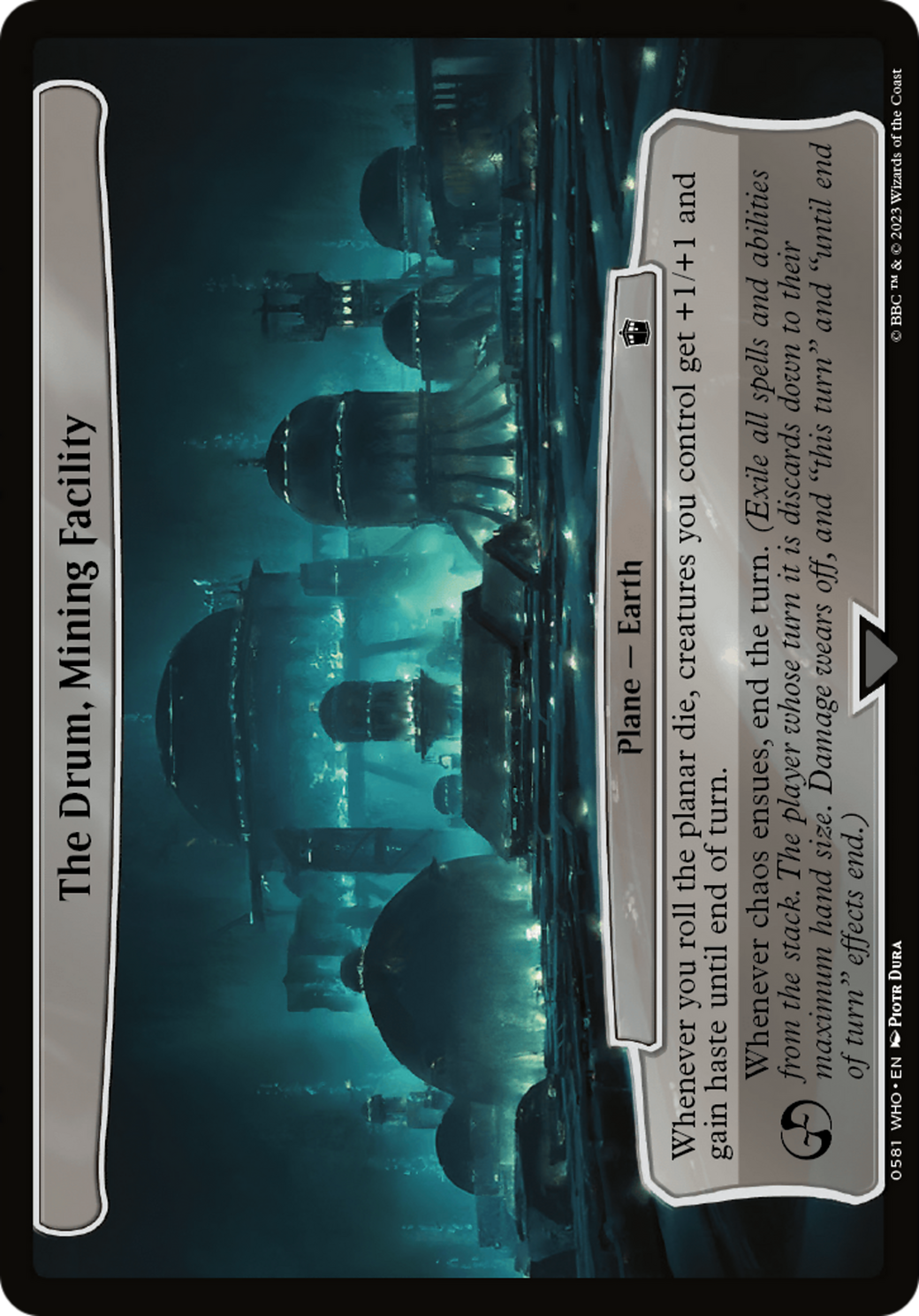 The Drum, Mining Facility (581) - Doctor Who