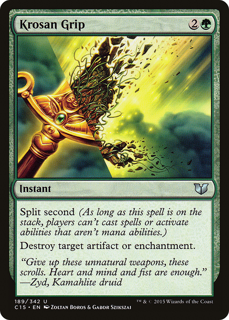 Krosan Grip (189) - Commander 2015