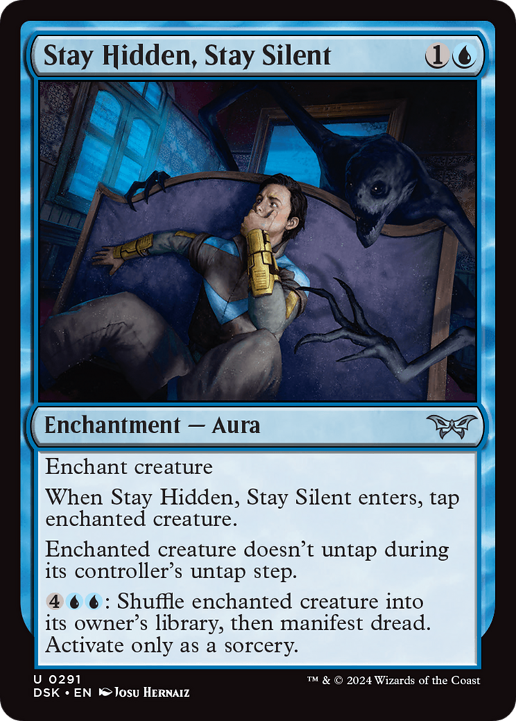 Stay Hidden, Stay Silent (291) Foil - Duskmourn: House of Horror