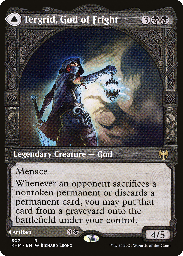 Tergrid, God of Fright // Tergrid's Lantern (Showcase) (307) Foil - Kaldheim