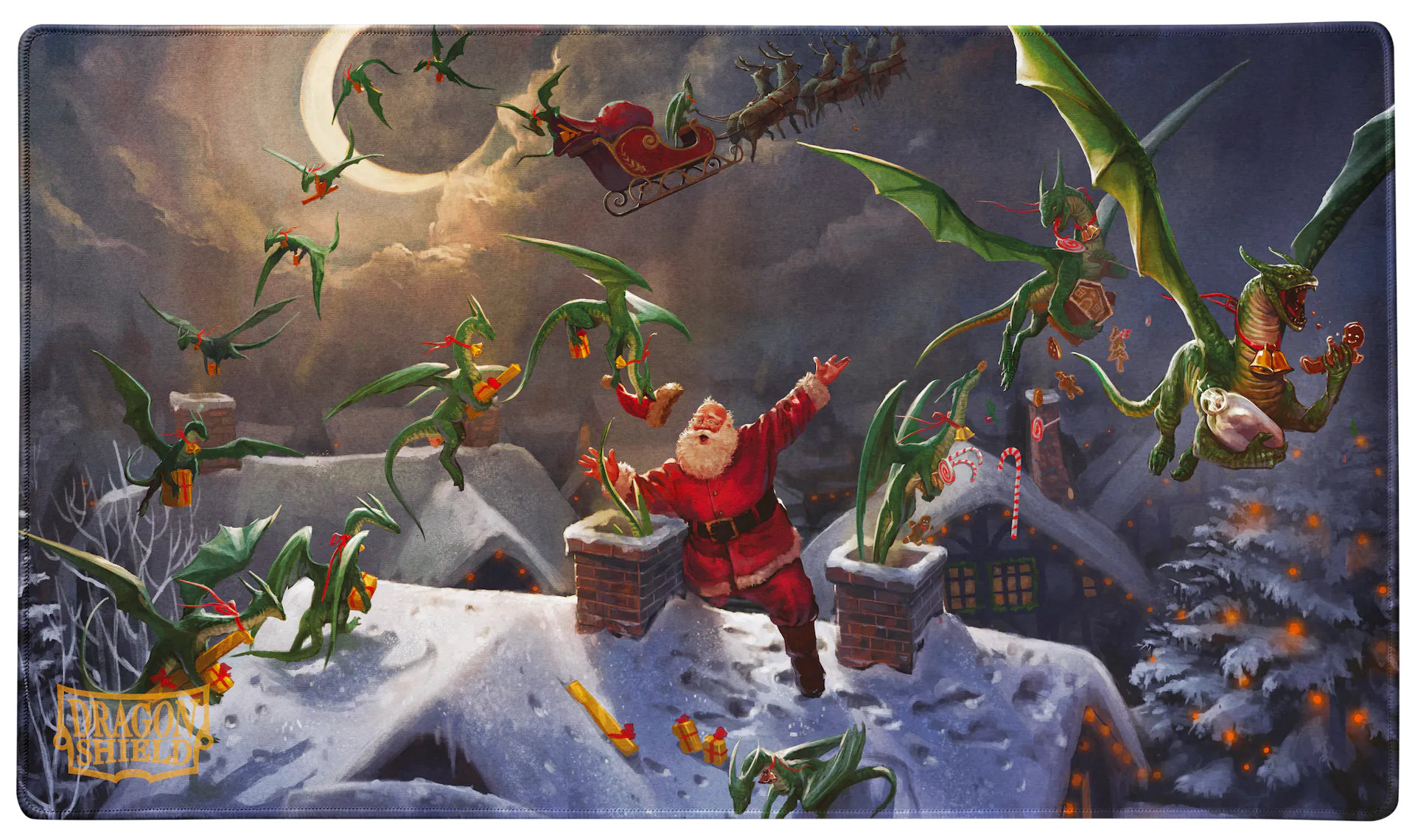 Dragon Shield Playmat Christmas Dragon 2023-Silver Goblin