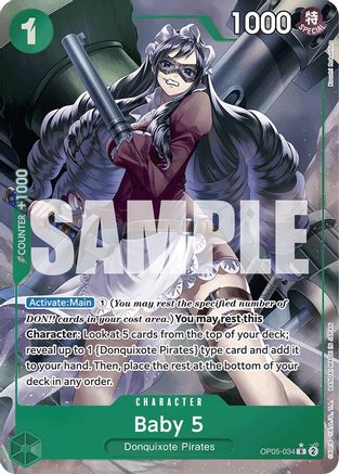 Baby 5 (Full Art) (OP05-034) Foil