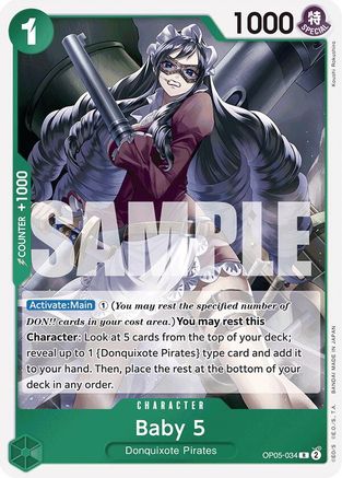 Baby 5 (Reprint) (OP05-034) Foil