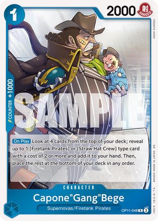 Capone"Gang"Bege (OP11-048) Foil