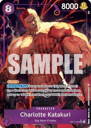 Charlotte Katakuri (Alternate Art) (OP11-067) Foil