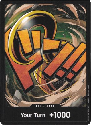 DON!! Card (Crocodile) Foil - PRB01