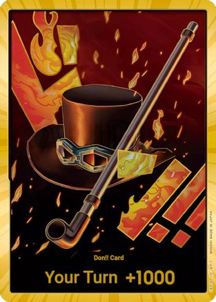 DON!! Card (Sabo) (Gold) Foil - PRB01