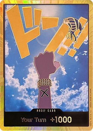 DON!! Card (Vivi) (Gold) Foil - PRB01