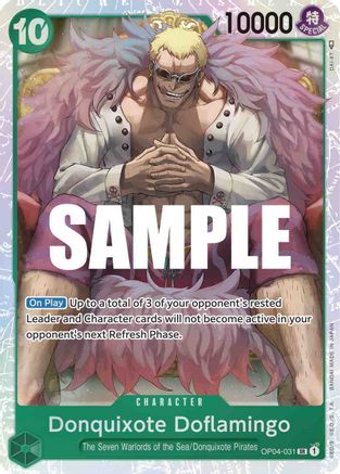 Donquixote Doflamingo (OP04-031) Foil