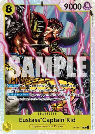 Eustass"Captain"Kid (OP10-112) Foil