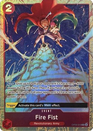 Fire Fist (Premium Card Collection -Best Selection Vol. 2-) (OP05-019) Foil