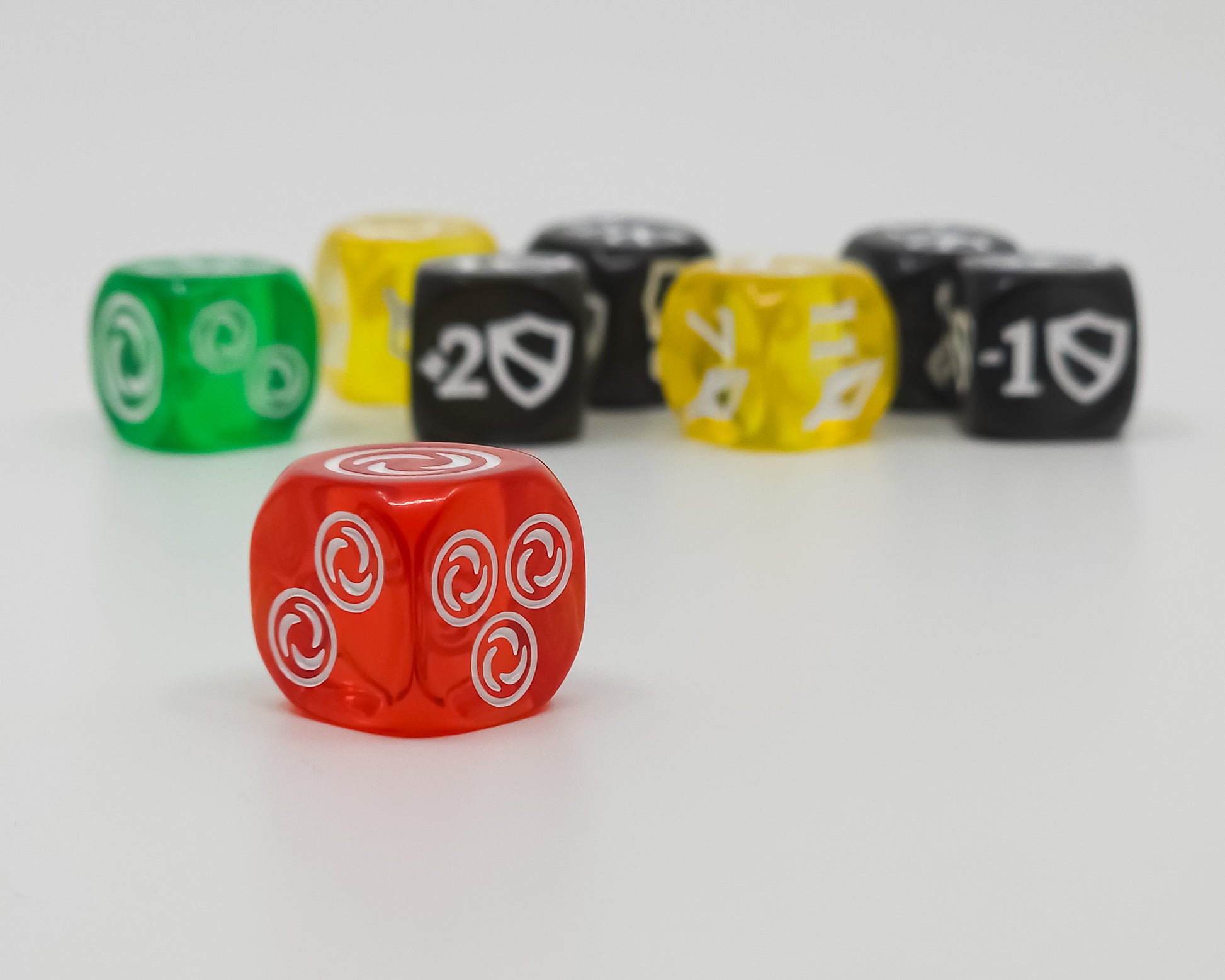 Flesh and Blood - Small Clear Dice Set (16mm)