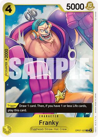 Franky (OP07-107) Foil