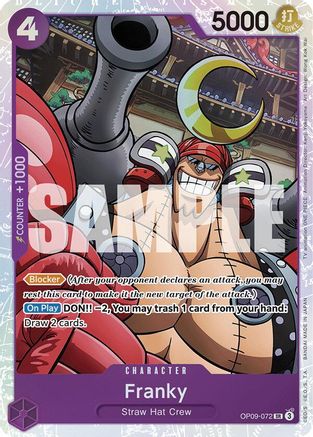 Franky (OP09-072) Foil