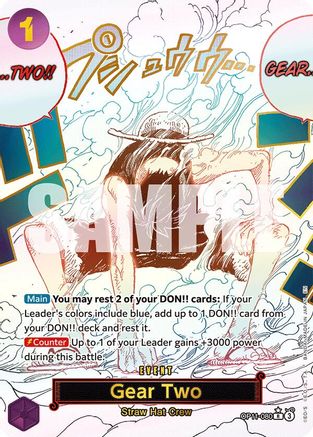 Gear Two (Alternate Art) (OP11-080) Foil