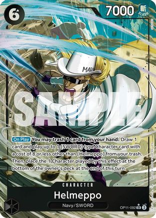 Helmeppo (Alternate Art) (OP11-092) Foil