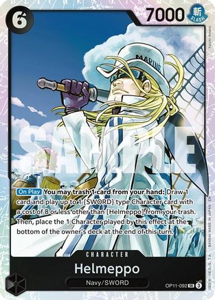 Helmeppo (OP11-092) Foil