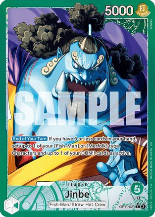 Jinbe (Alternate Art) (OP11-021) Foil