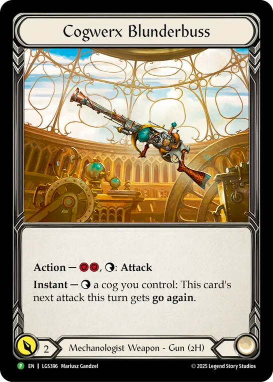 Cogwerx Blunderbuss (LGS396) Rainbow Foil - FaB Promos