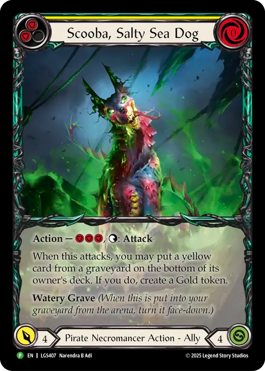 Scooba, Salty Sea Dog (LGS407) Rainbow Foil - FaB Promos