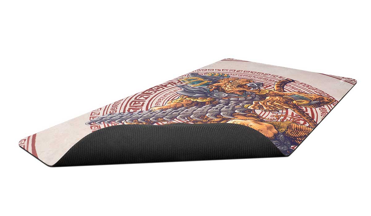 The Lost Caverns of Ixalan Playmat Sovereign Okinec Ahau-Silver Goblin