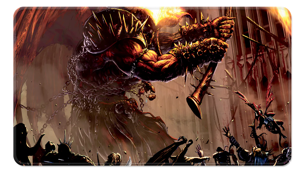 Commander Series Playmat Stitched Rakdos, Lord of Riots-Silver Goblin