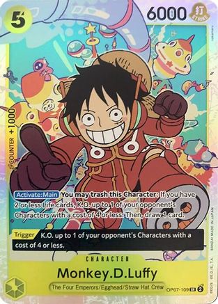 Monkey.D.Luffy (OP07-109) Foil