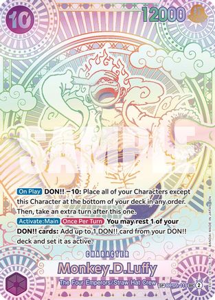 Monkey.D.Luffy (SP) (OP05-119) Foil