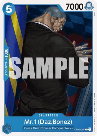 Mr.1 (Daz.Bonez) (OP09-055)
