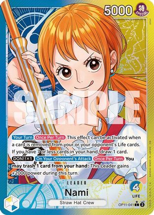 Nami (Alternate Art) (OP11-041) Foil