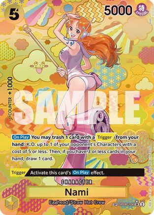 Nami (SP) (OP08-106) Foil