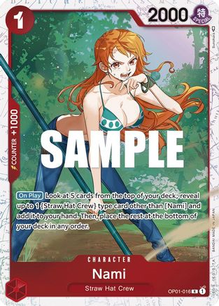 Nami (Ultra Deck: The Three Captains) (OP01-016) Foil