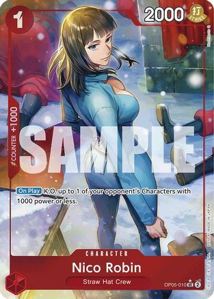 Nico Robin (Full Art) (OP05-010) Foil