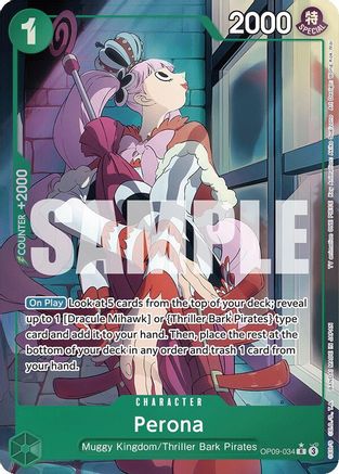 Perona (Parallel) (OP09-034) Foil