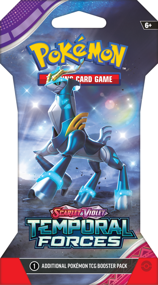 Pokémon TCG: Scarlet & Violet - Temporal Forces Sleeved Booster