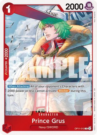 Prince Grus (OP11-013) Foil