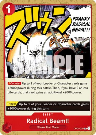 Radical Beam!! (OP01-029)