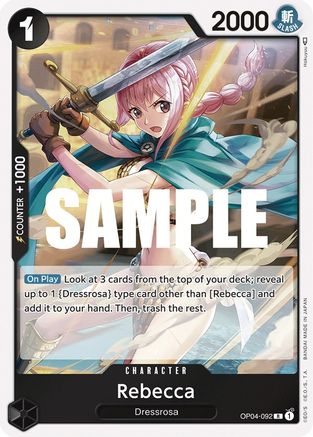 Rebecca (OP04-092) Foil