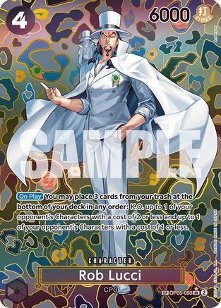 Rob Lucci (SP) (OP05-093) Foil
