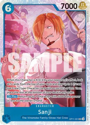 Sanji (OP11-051) Foil