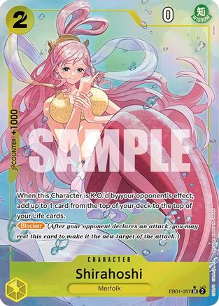 Shirahoshi (Alternate Art) (EB01-057) Foil
