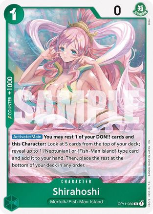 Shirahoshi (OP11-030) Foil