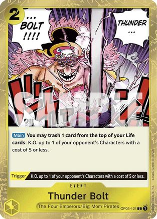Thunder Bolt (Jolly Roger Foil) (OP03-121) Foil