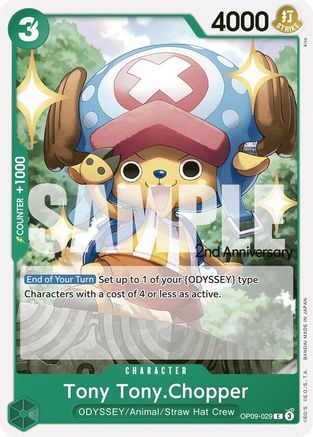 Tony Tony.Chopper (OP09-029) 2nd Anniversary Tournament Cards