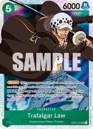 Trafalgar Law (OP01-047) Foil