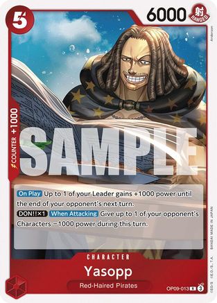 Yasopp (OP09-013) Foil