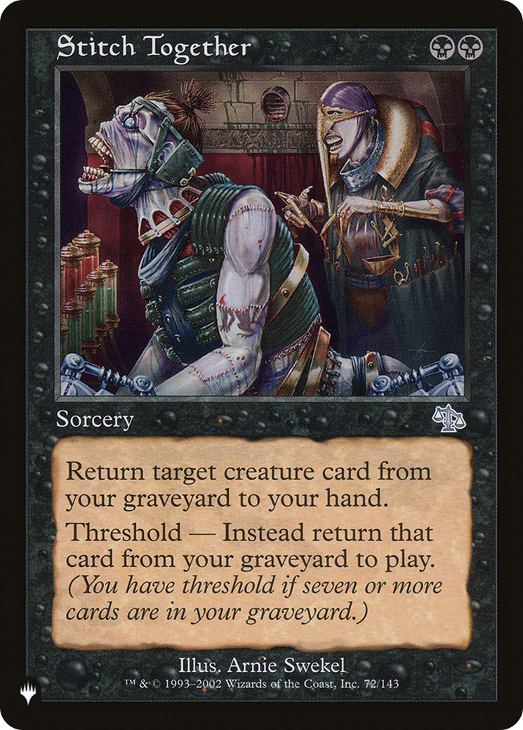 Stitch Together (Retro) (72/143) - The List