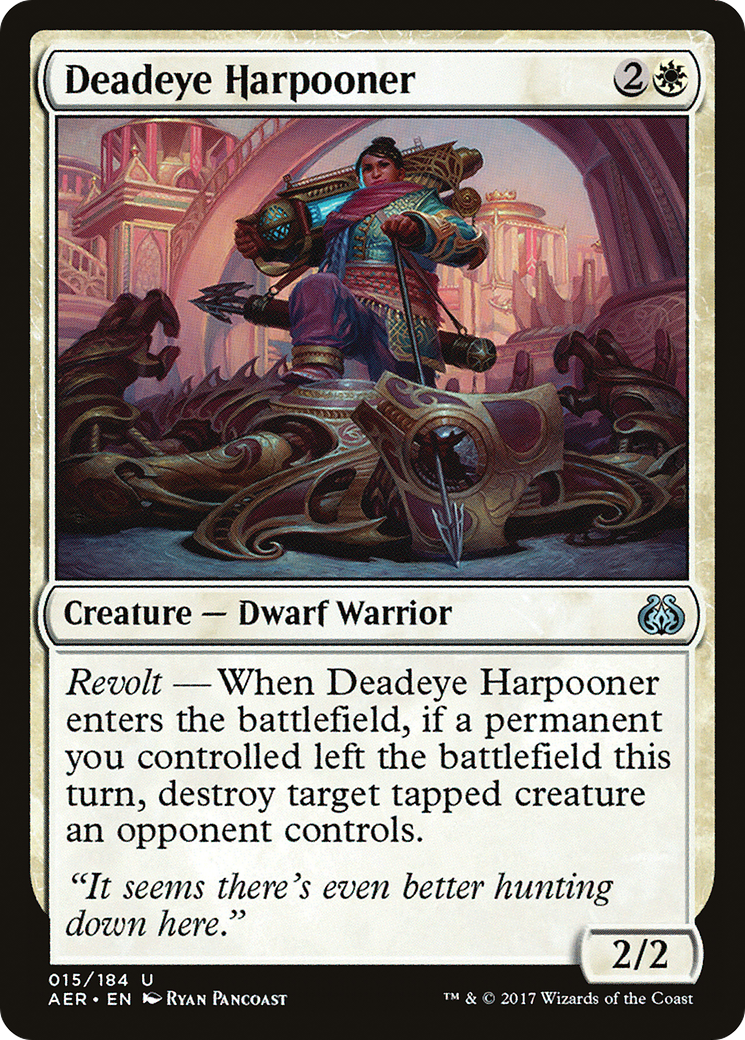 Deadeye Harpooner (015) - Aether Revolt